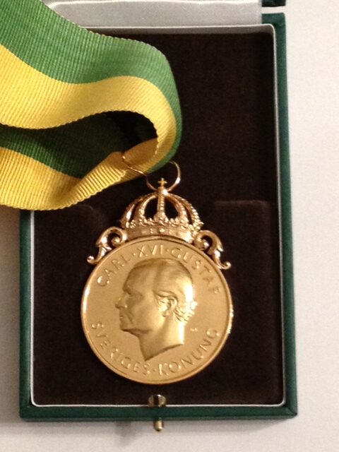 Kunglig medalj till Magnus Bolin Gotlandsägg